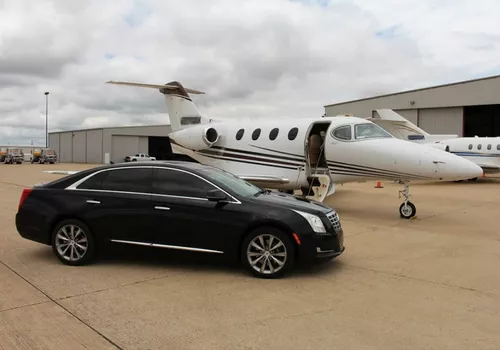 Cadillac XTS with Private Jet